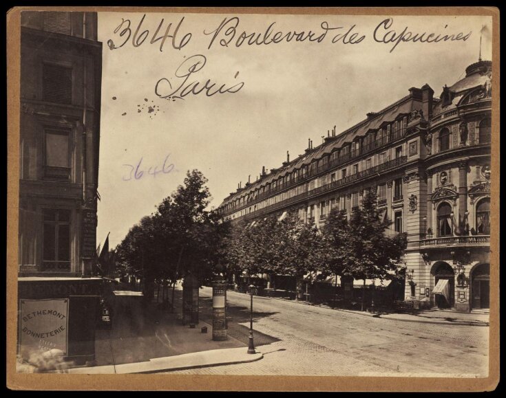 Paris.  Boulevard des Capucines top image