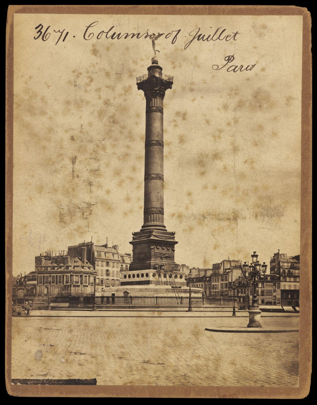 Francis Frith, Column of Juillet. Paris