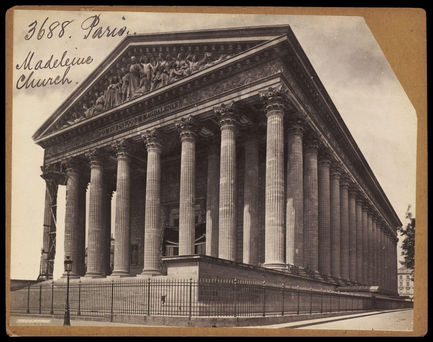 Francis Frith, Paris. Madeleine Church