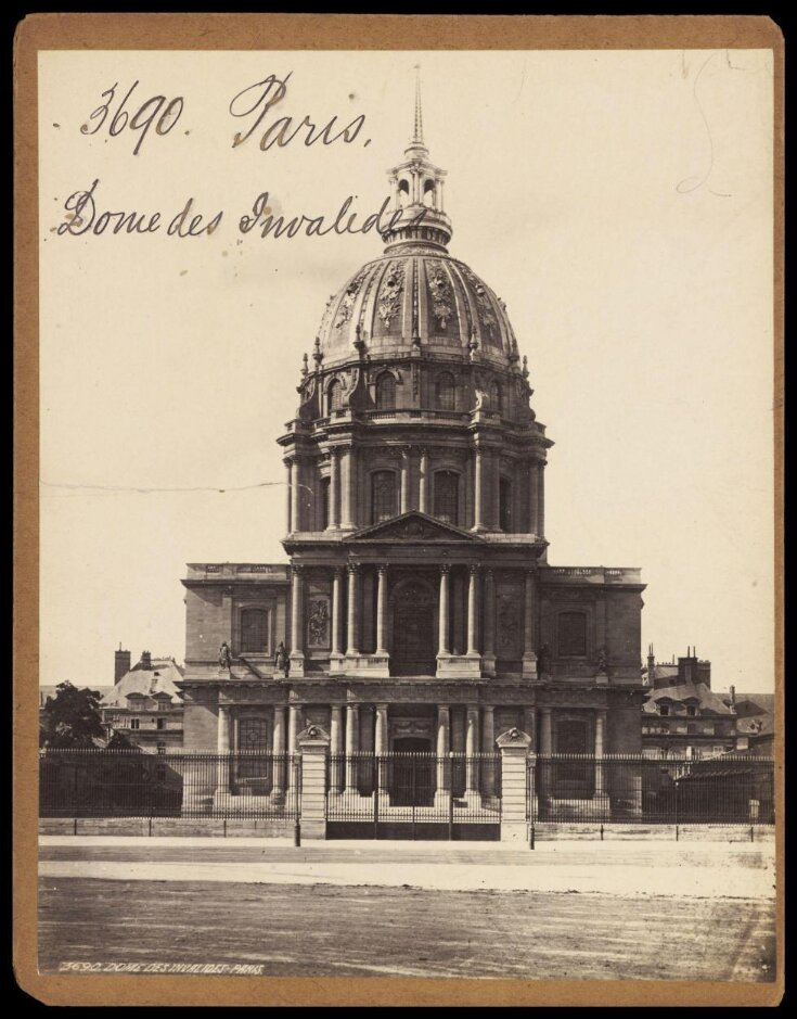 Paris.  Dome des Invalides top image