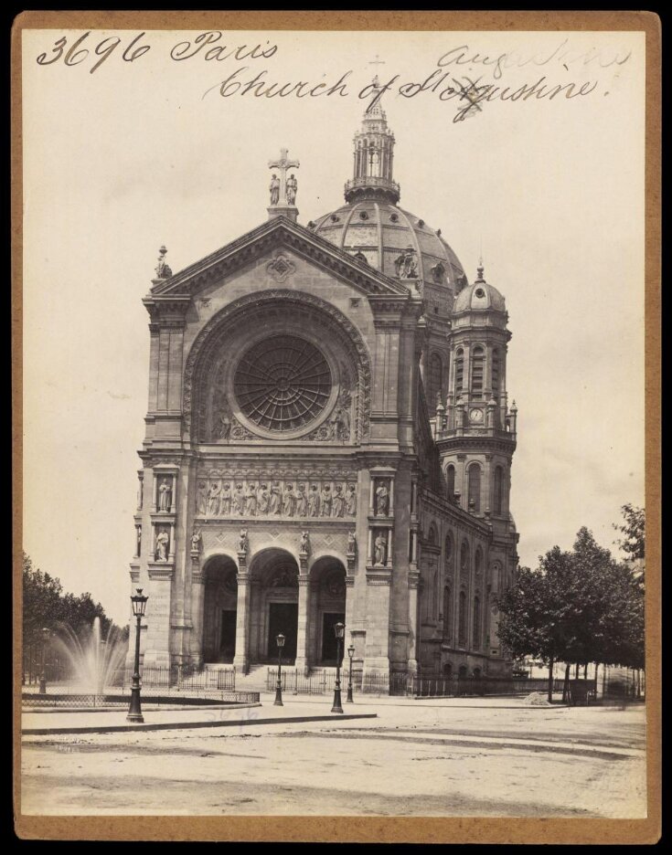 Paris.  Church of St. Augustine top image
