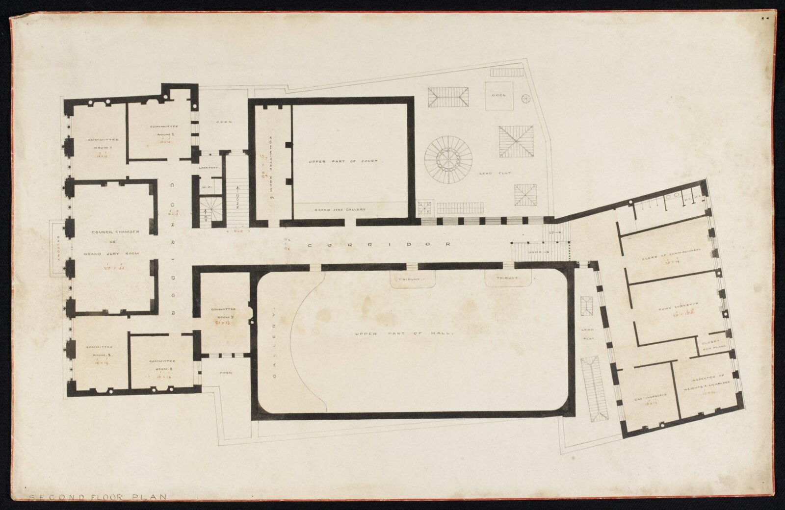 Drawing, Edward William Godwin, 1860-1865