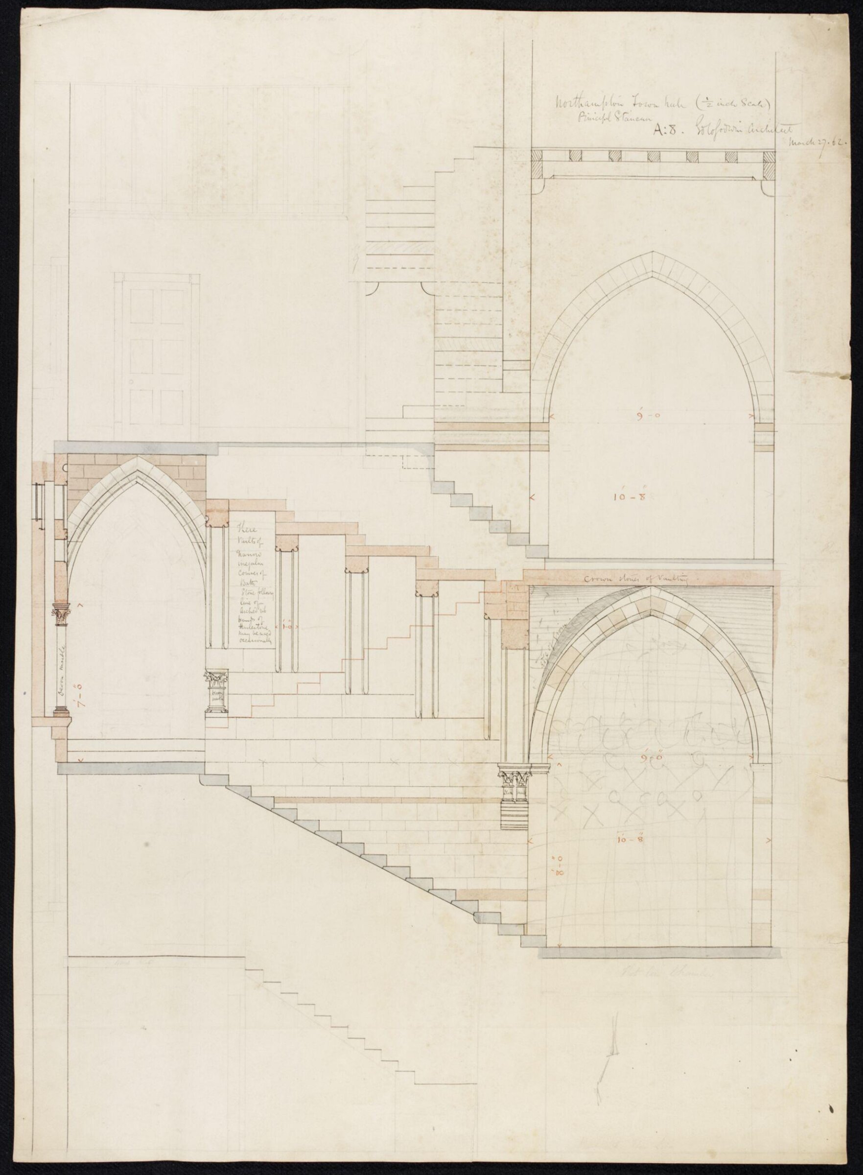 Drawing, Эдвард Уильям Годвин, 27 марта 1862