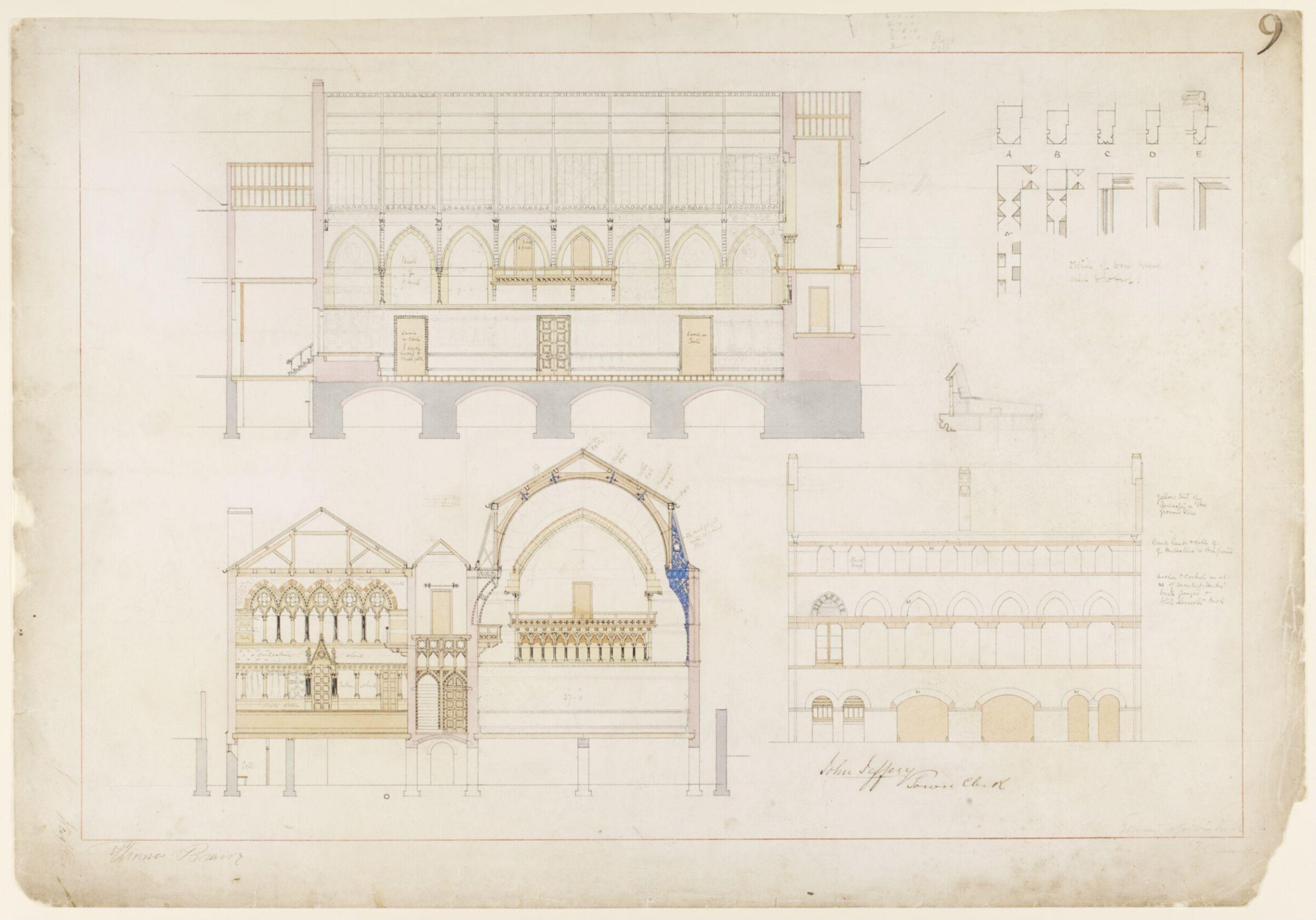 Drawing, Эдвард Уильям Годвин, май 1861