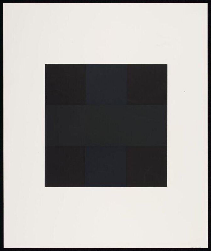 Untitled. Print from the suite of ten entitled 'Ten Works by Ten Painters'