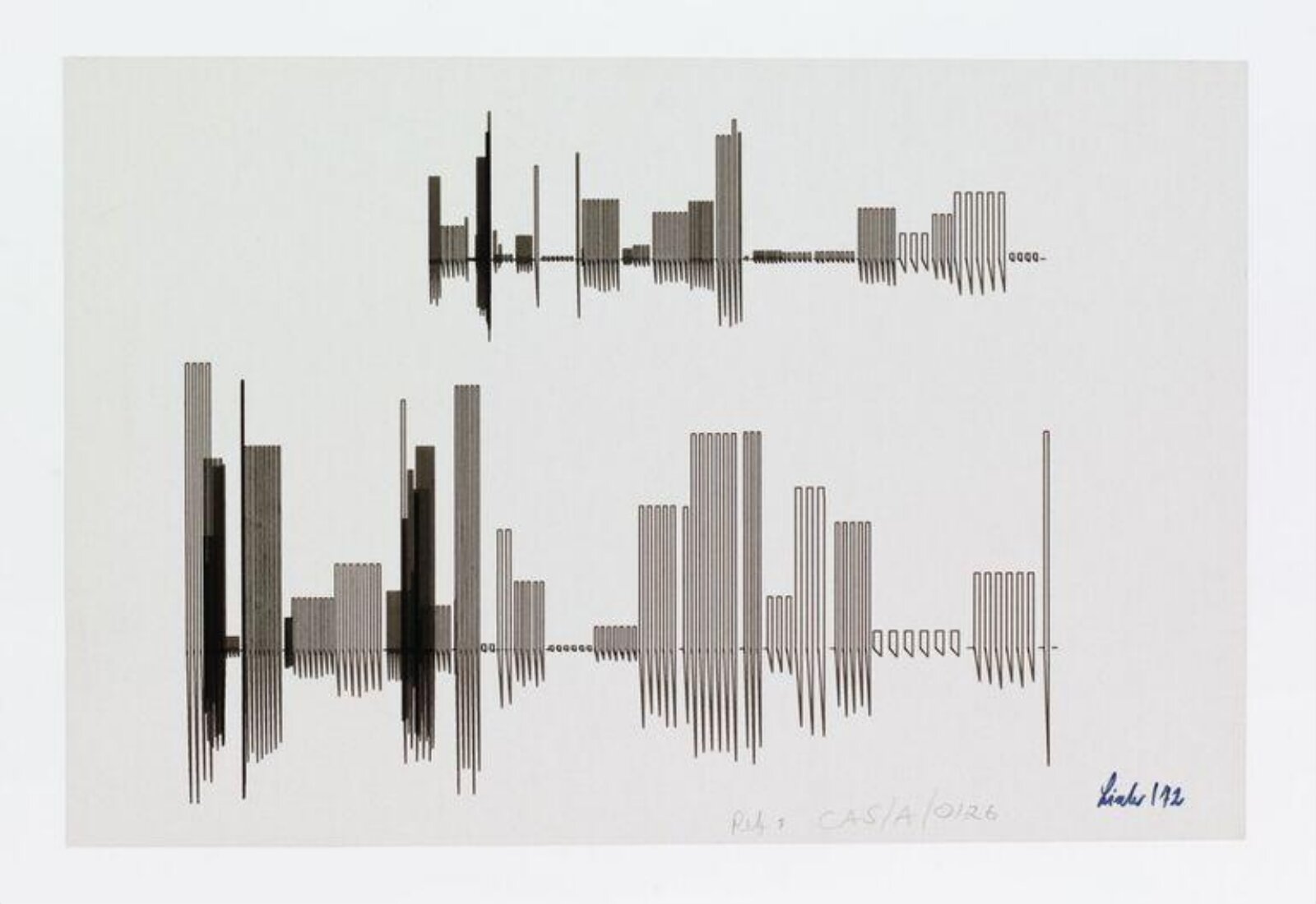 Drawing, Manfred Linder, 1972