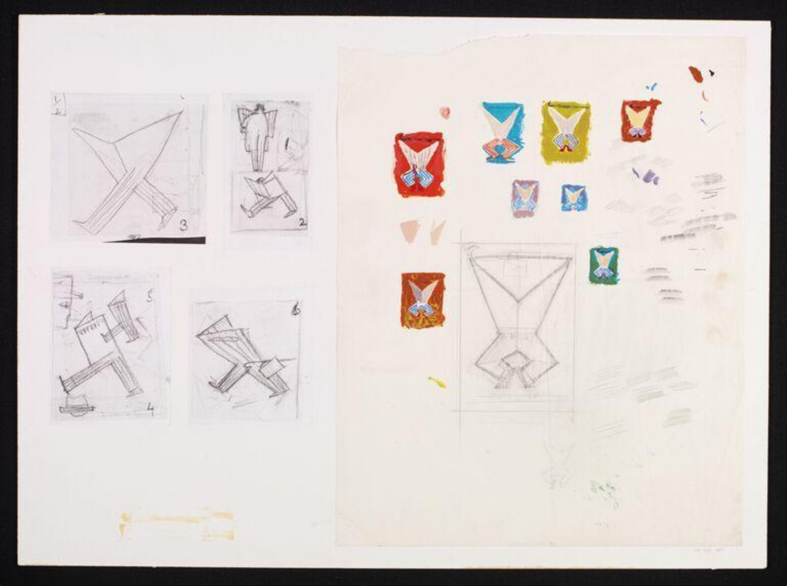 Drawing, Abram Games, c.1950