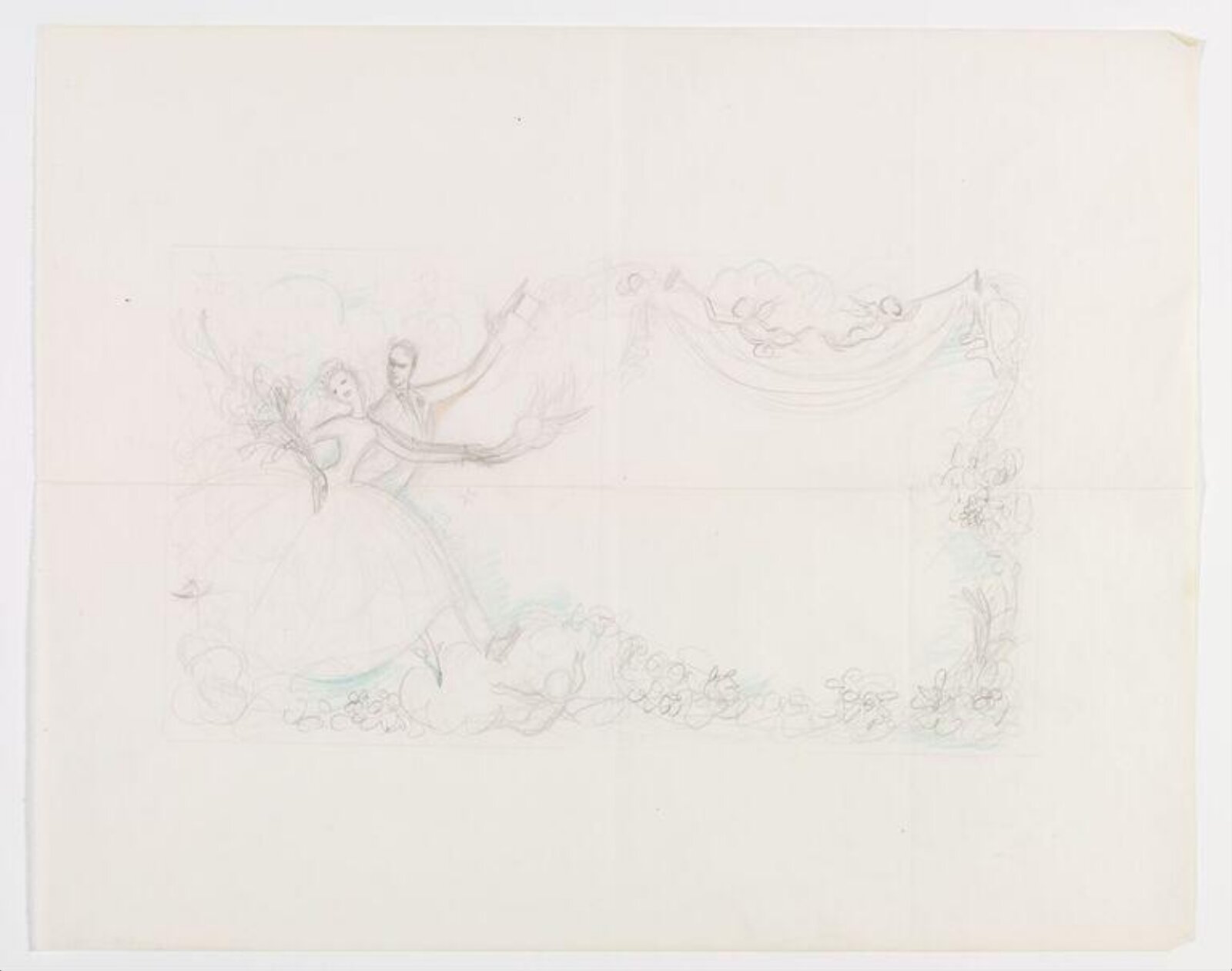 Drawing, Anna Zinkeisen, ca.1961