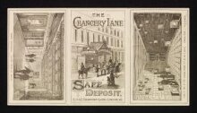 Brochure/Leaflet advertising the Chancery Lane Safe Deposit thumbnail 1