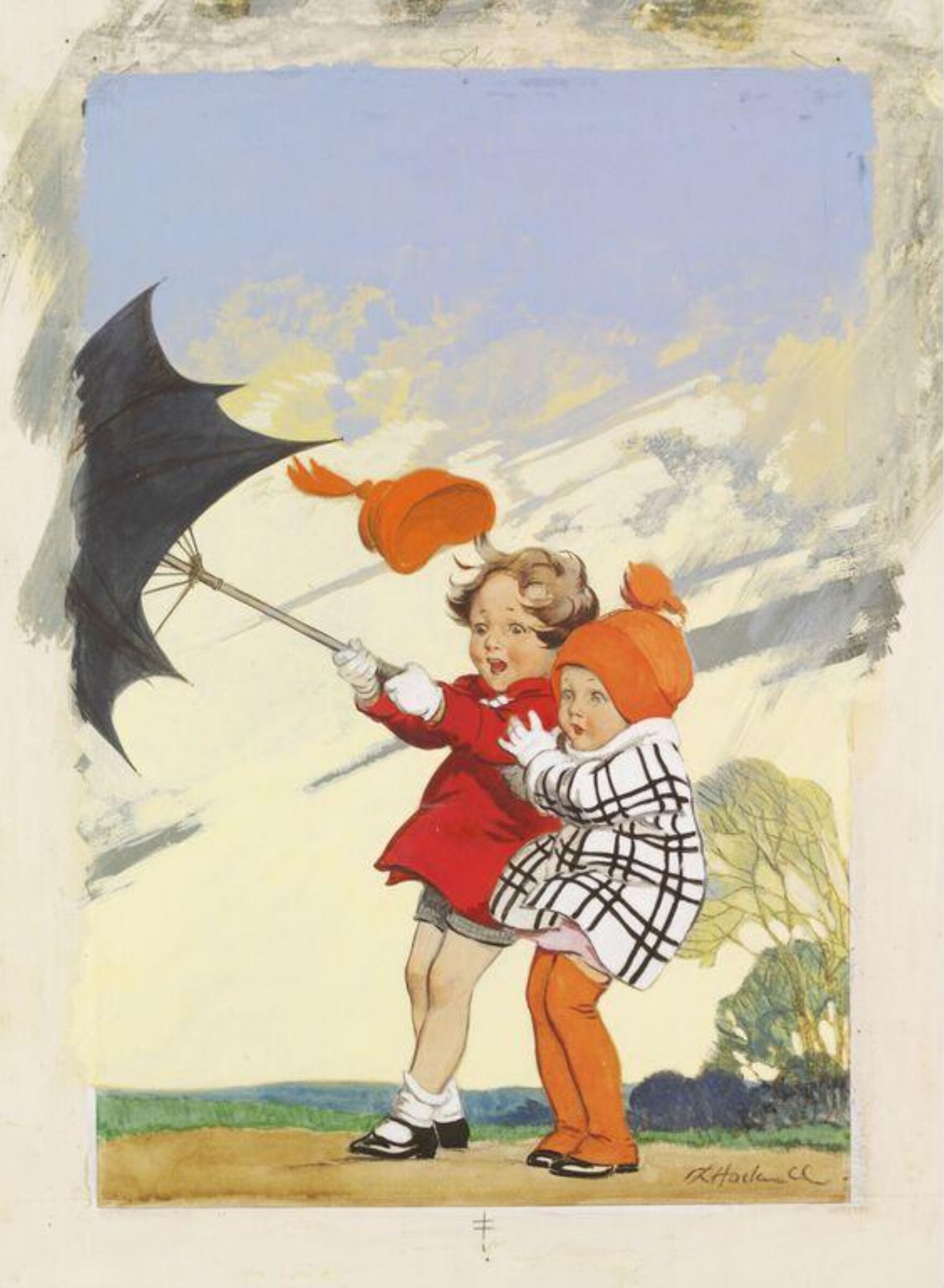 Drawing, Lilian Hocknell, 1927