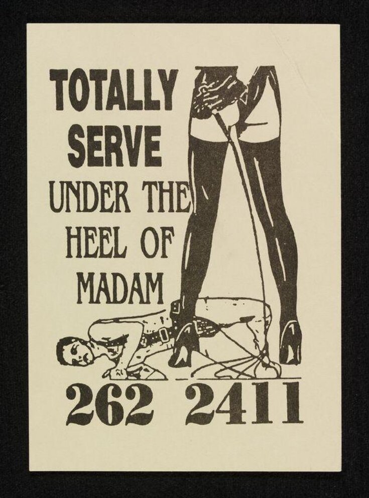 Totally Serve Under The Heel Of Madam. top image