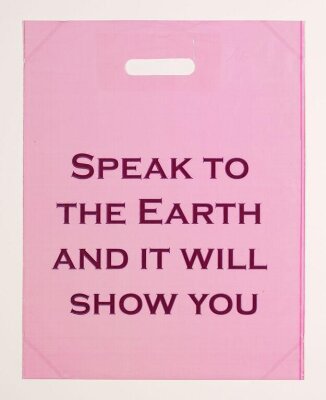 Speak to the earth and it will show you