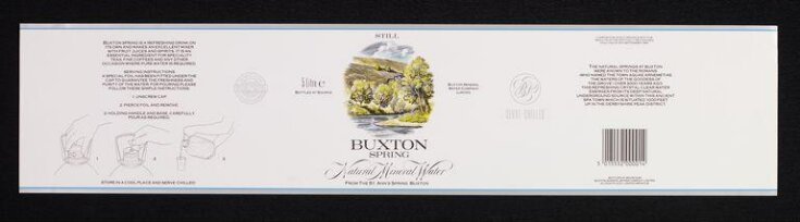 Label for Buxton Natural Mineral Water top image