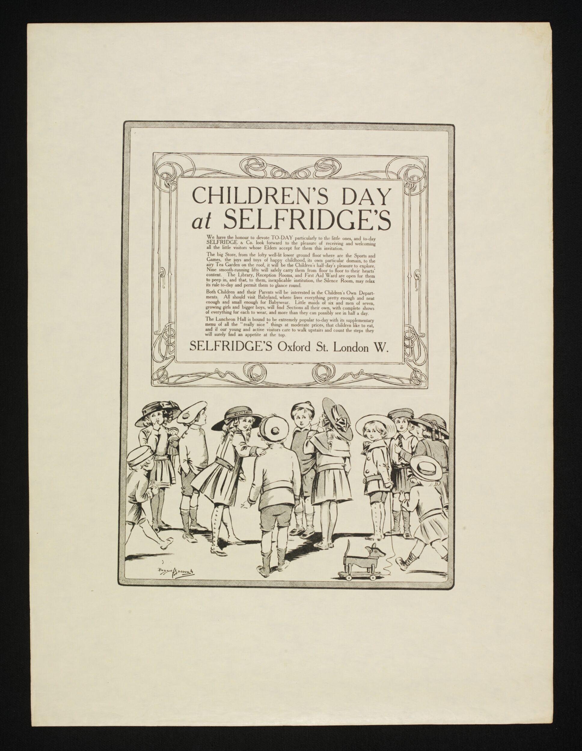 Children's Day at Selfridge's.