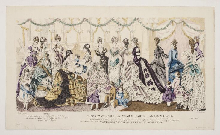 Christmas and New Year's Party Fashion Plate image