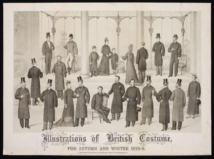 Illustrations of British Costume for Autumn and Winter 1878-9 top image