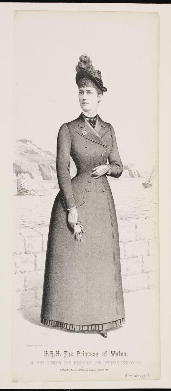 H.R.H Princess of Wales, The London Art Fashions for Winter