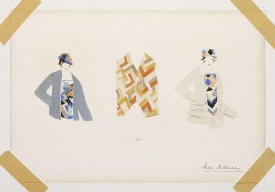 Sonia Delaunay; ses Peintures, ses Objets, ses Tissus simultanés, ses Modes