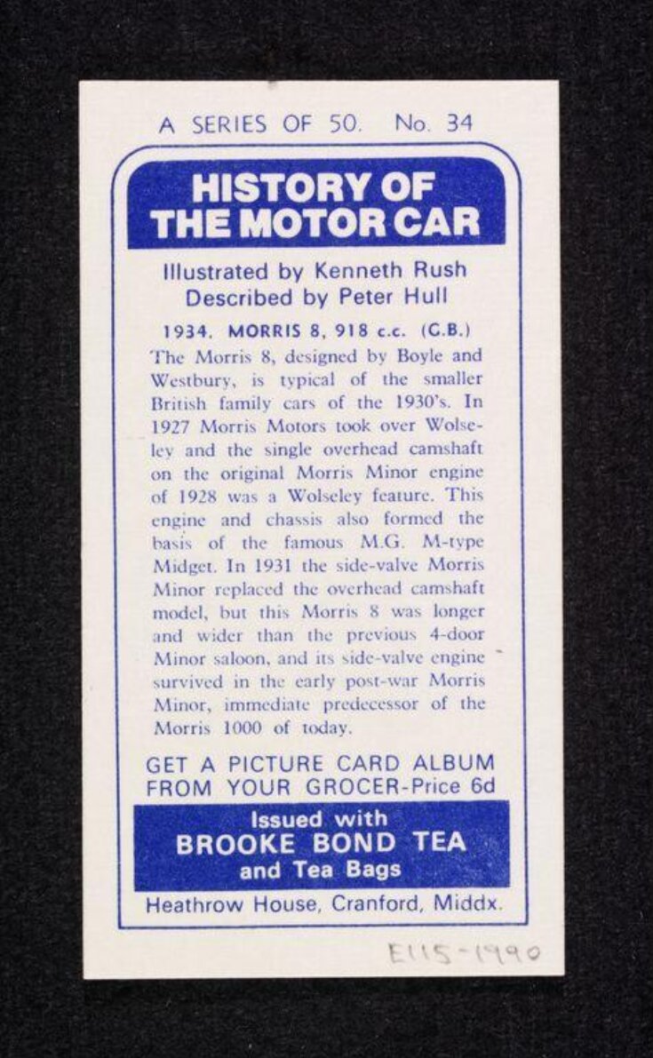The History of the Motor Car image