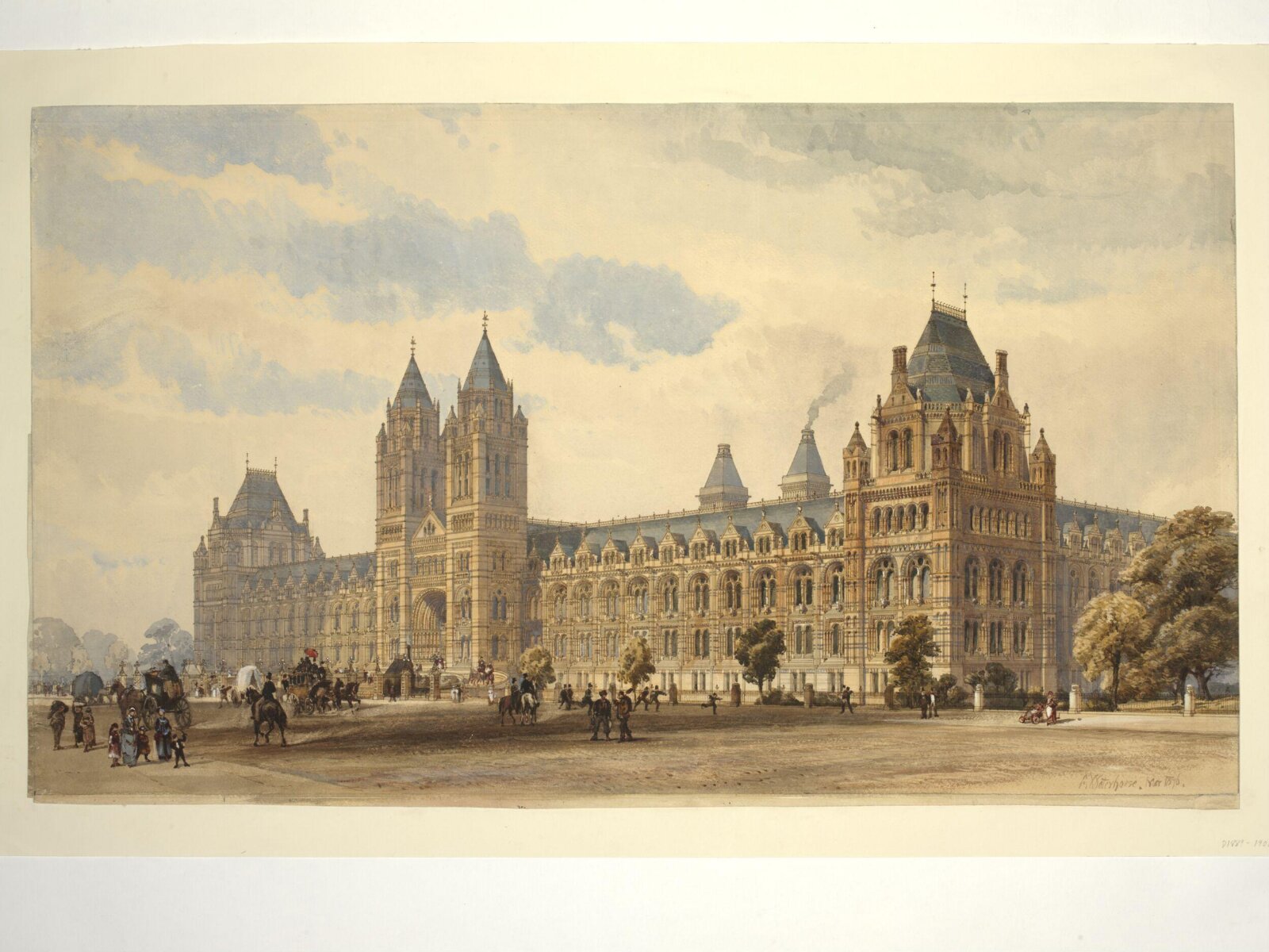 Drawing, 1876
