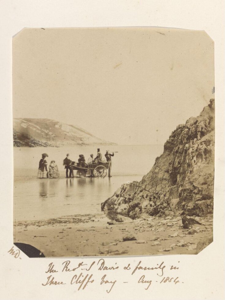 Three Cliffs Bay, 1854 top image
