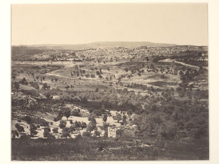 Jerusalem from the Mount of Olives image