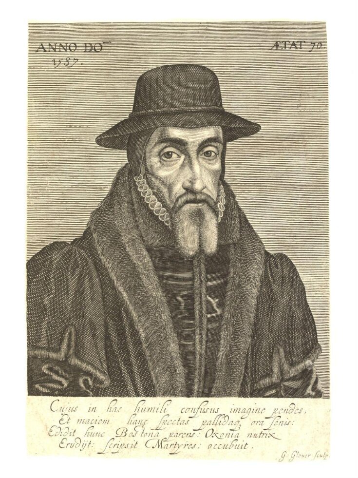 Portrait of John Foxe top image