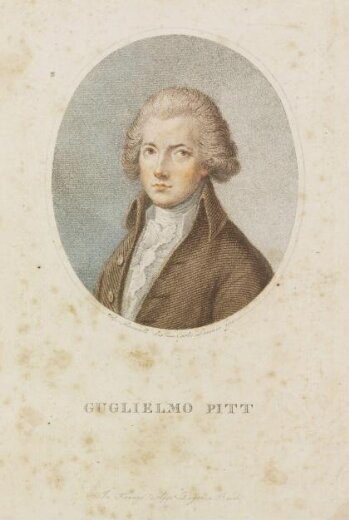 Gugliemo Pitt [William Pitt] (1759-1806) Prime Minister