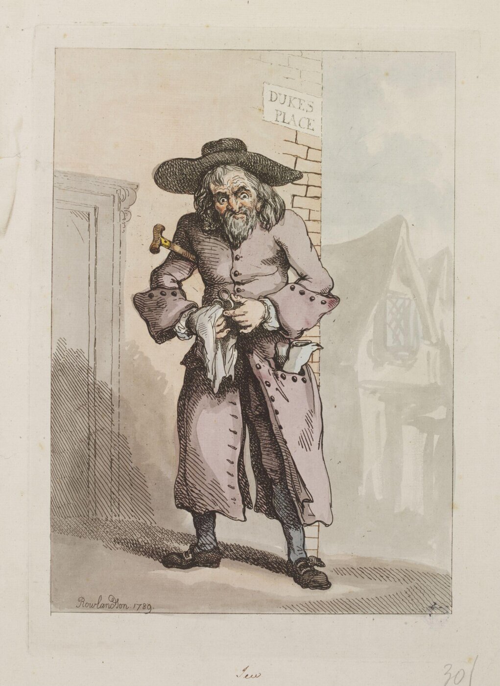 Thomas Rowlandson, A Jew Broker