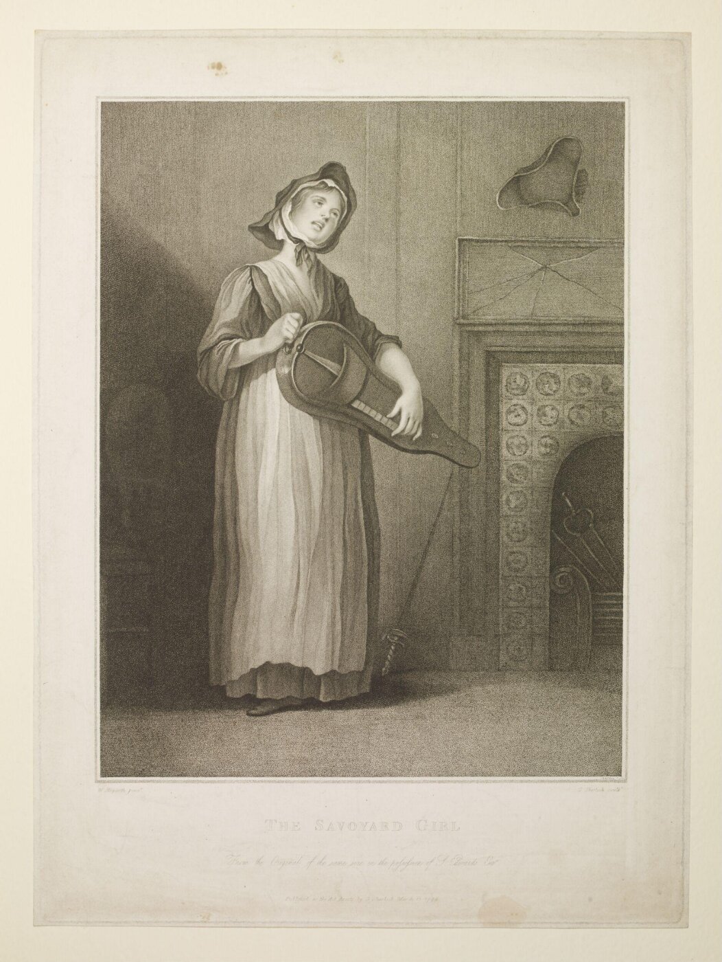 William Hogarth, The Savoyard Girl