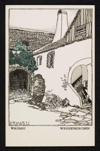 Wachau, Wiessenkirchen : Wiener Werkstätte series no. 726