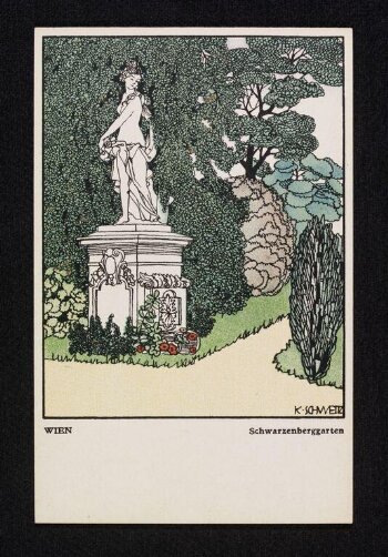 Schwarzenberg Garden: Wiener Werkstätte series no. 437