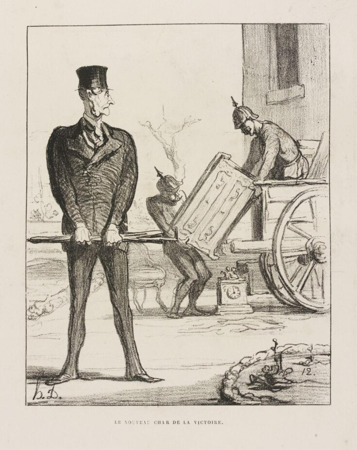 Le Nouveau Char De La Victoire | Daumier, Honoré | V&A Explore The ...