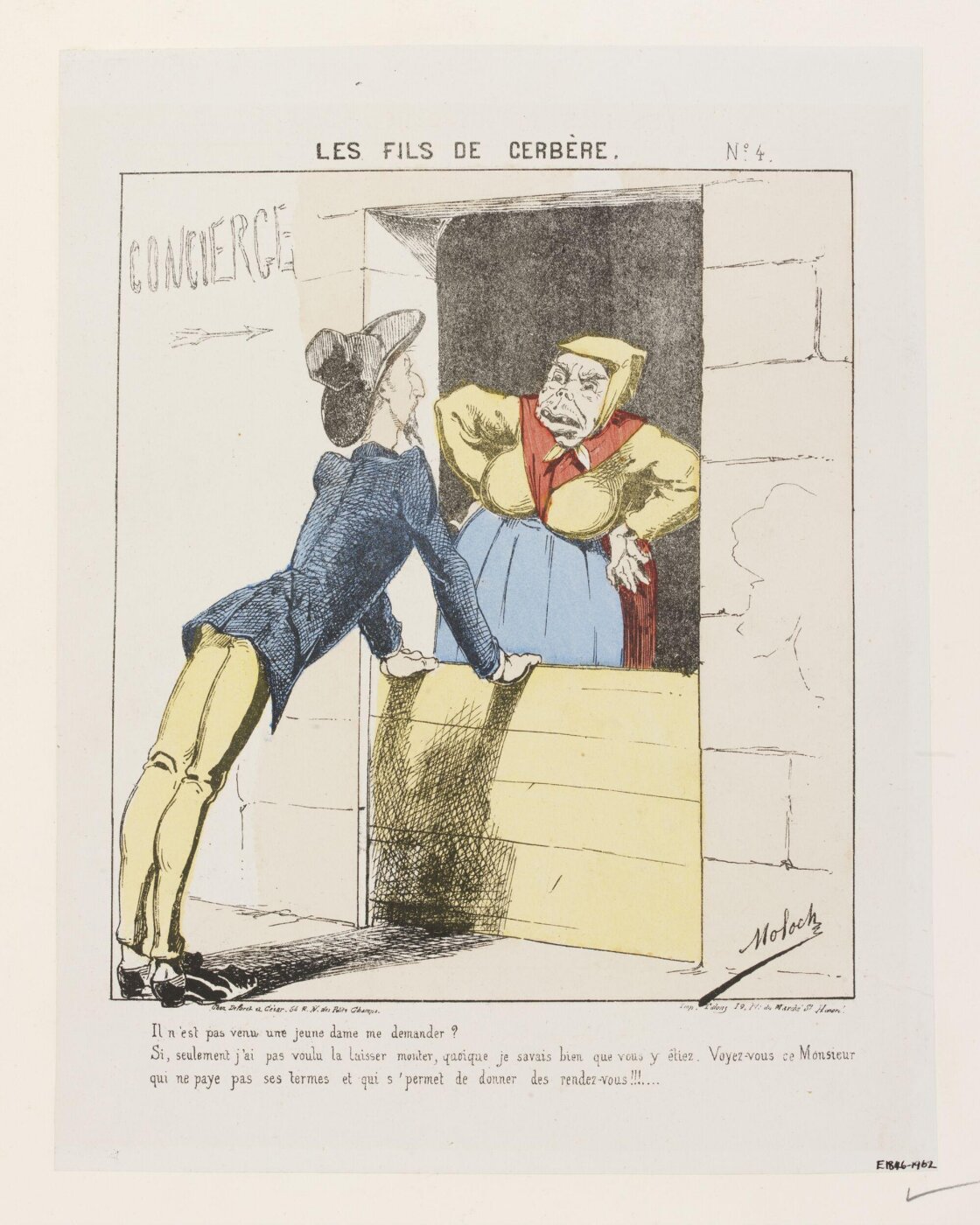 Colomb, B. (Moloch), Le Fils De Cerbère