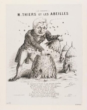 M. Thiers Et Les Abeilles