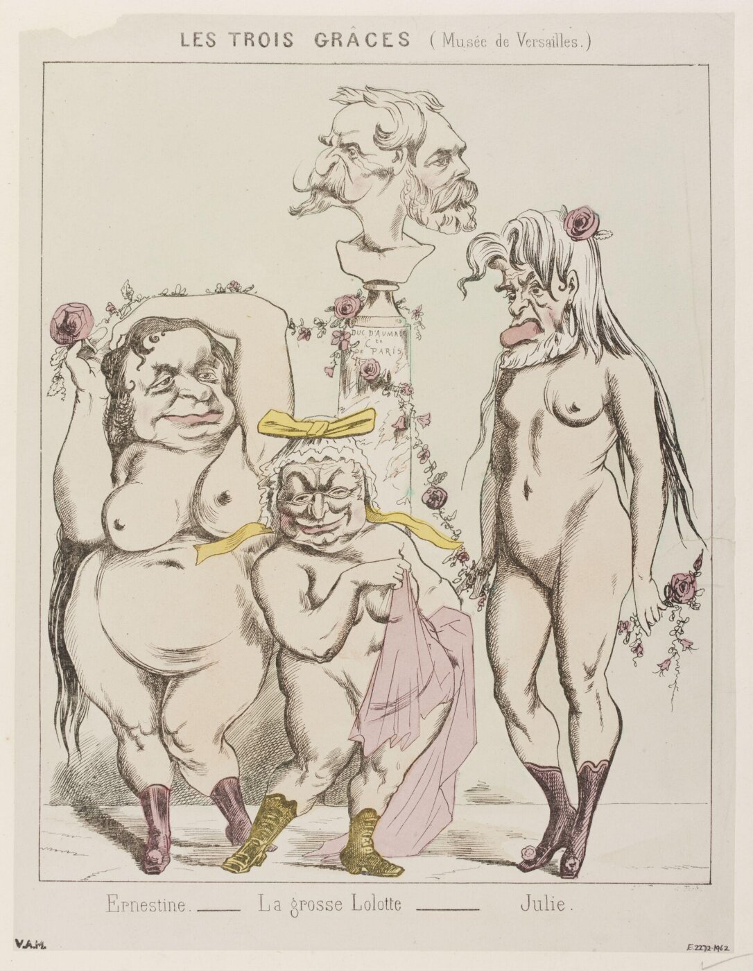 Unknown, LES TROIS GRÂCES (Musée de Versailles).