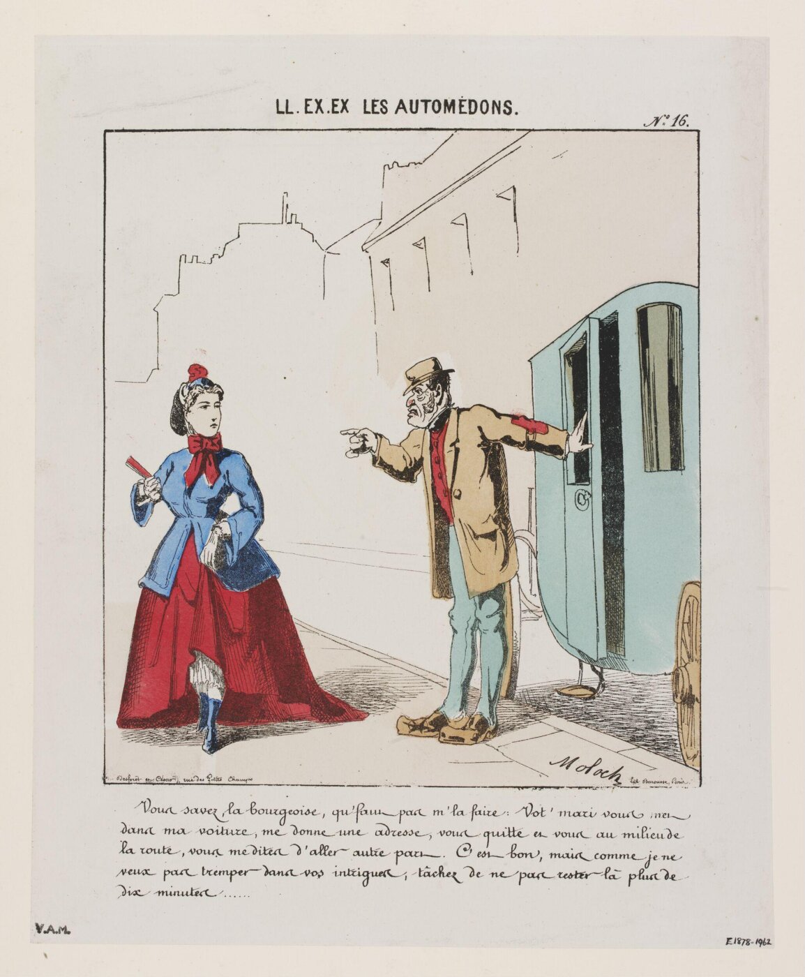 Colomb, B. (Moloch), LL. EX. EX Les Automédons