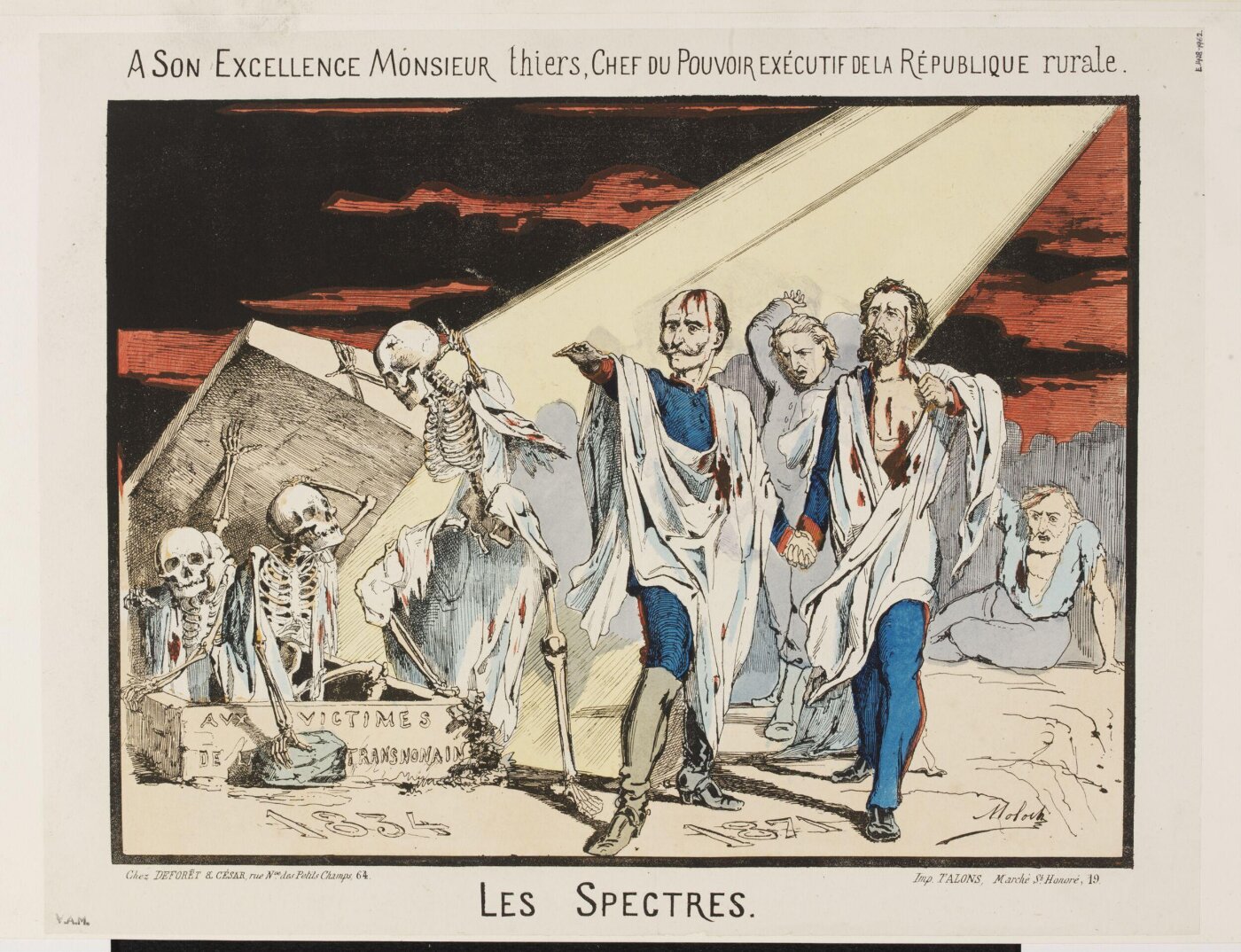 Colomb, B. (Moloch), Les Spectres