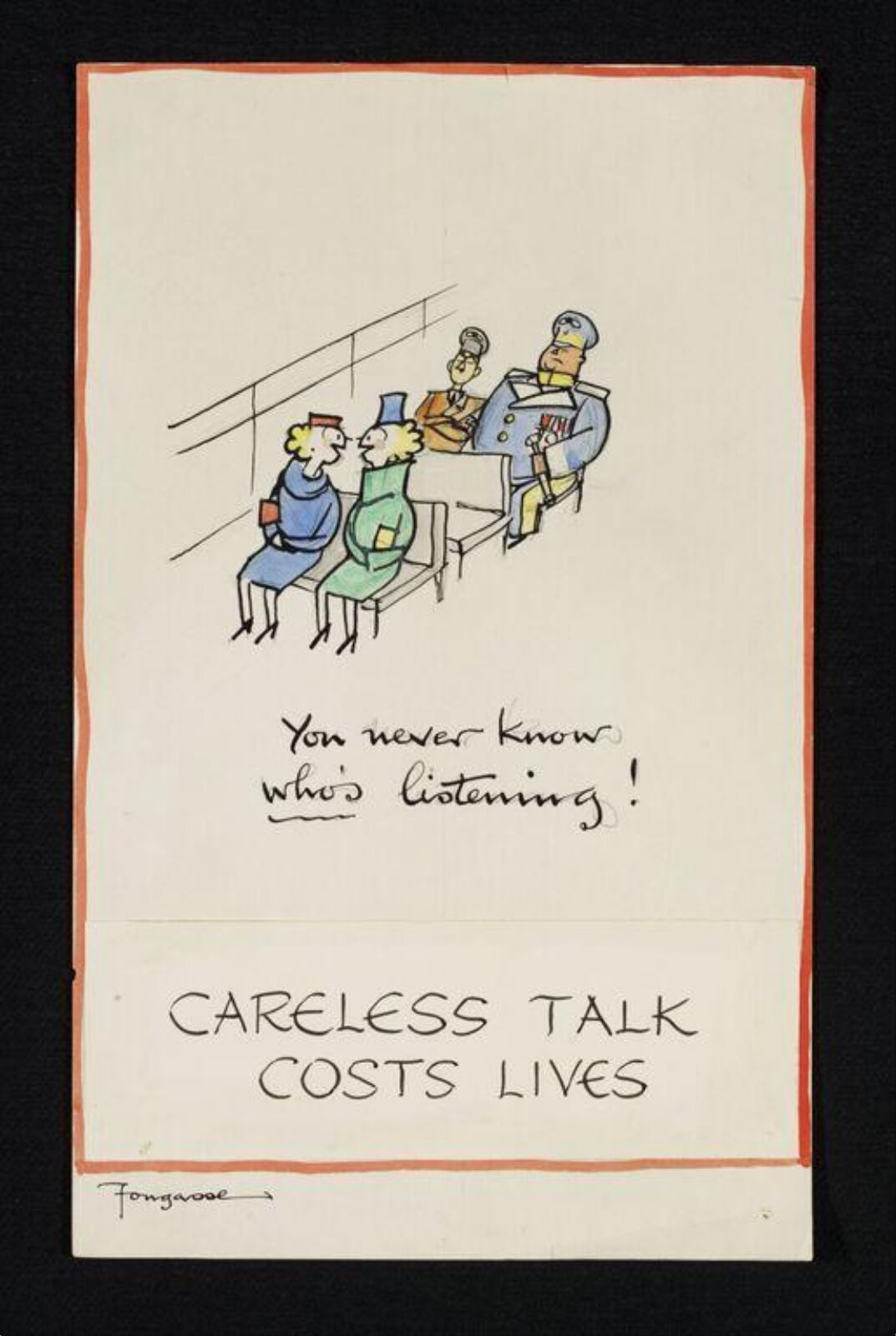 Drawing, Kenneth Bird, 1940