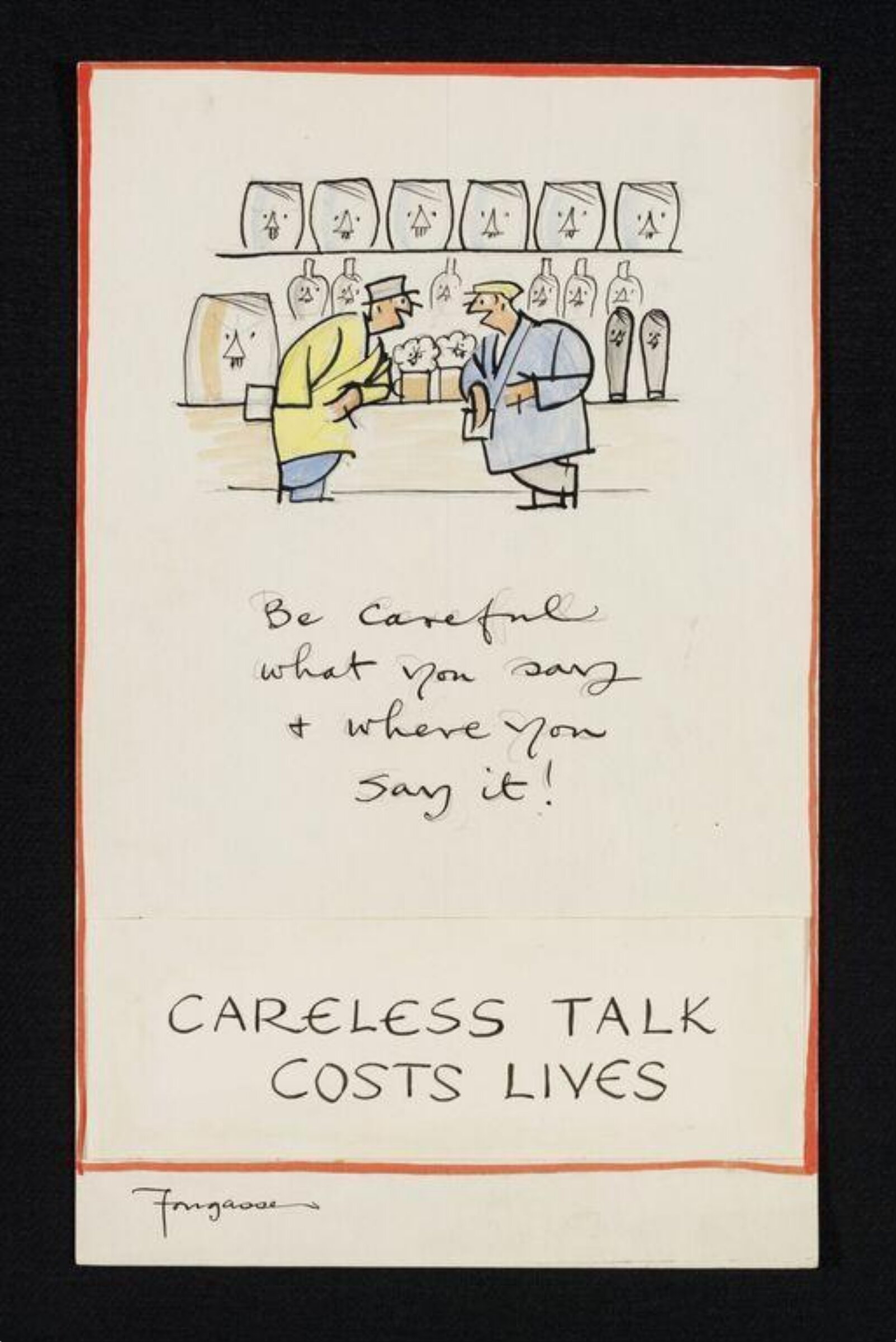 Drawing, Kenneth Bird, 1940