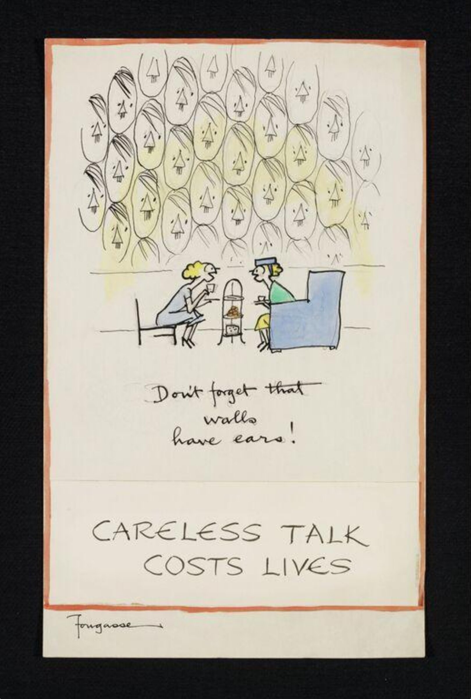 Drawing, Kenneth Bird, 1940