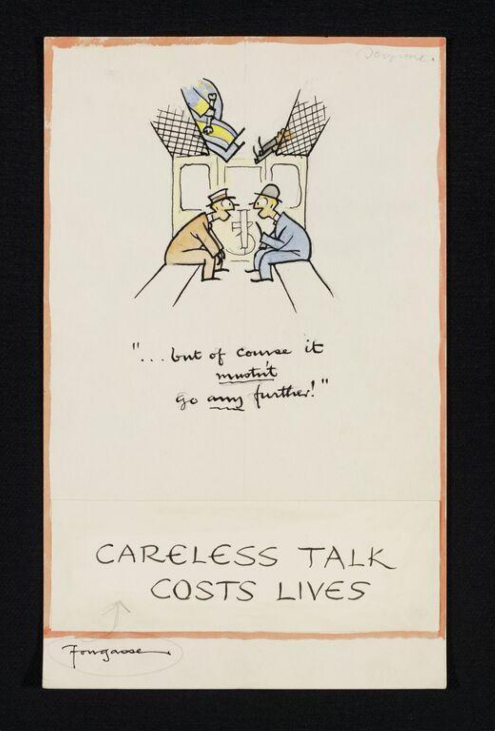 Drawing, Kenneth Bird, 1940