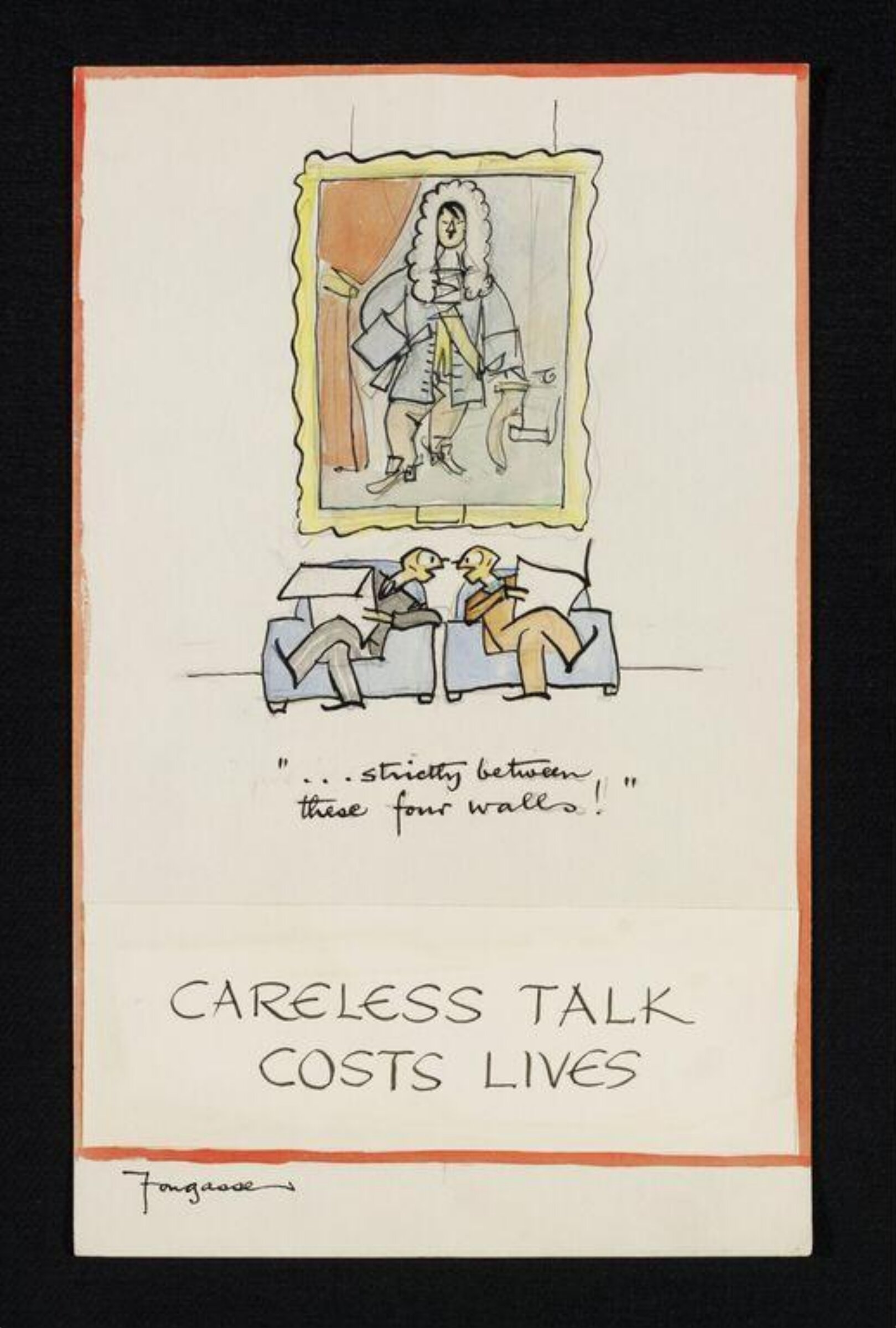 Drawing, Kenneth Bird, 1940