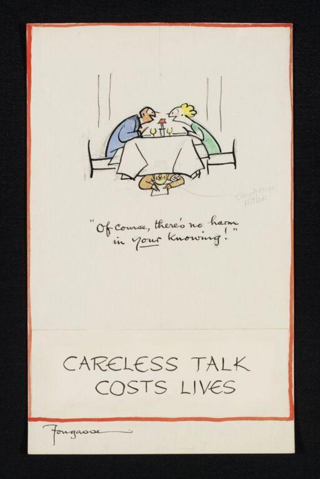 Drawing, Kenneth Bird, 1940