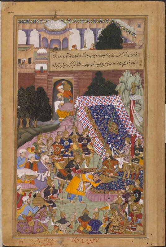 Tarkhan Divana and Husain Quli Khan