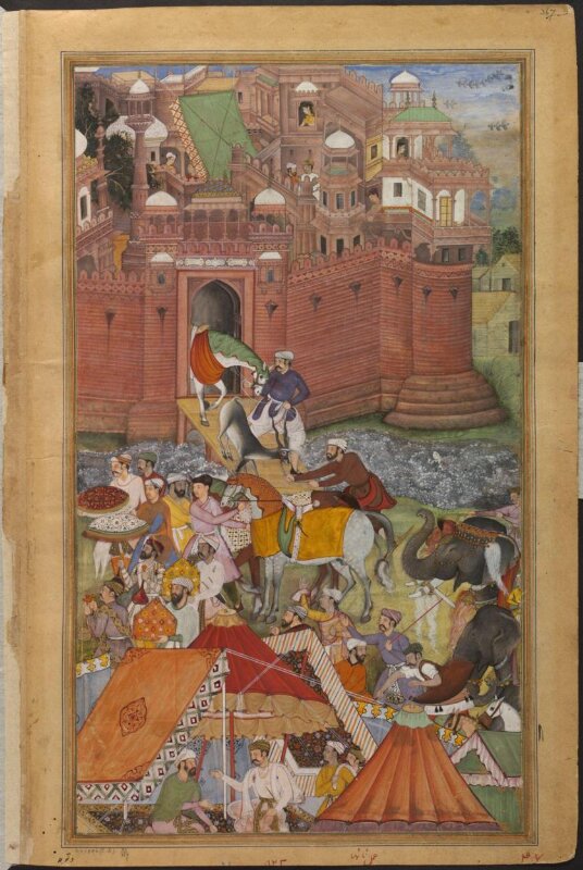 Akbar and Asaf Khan