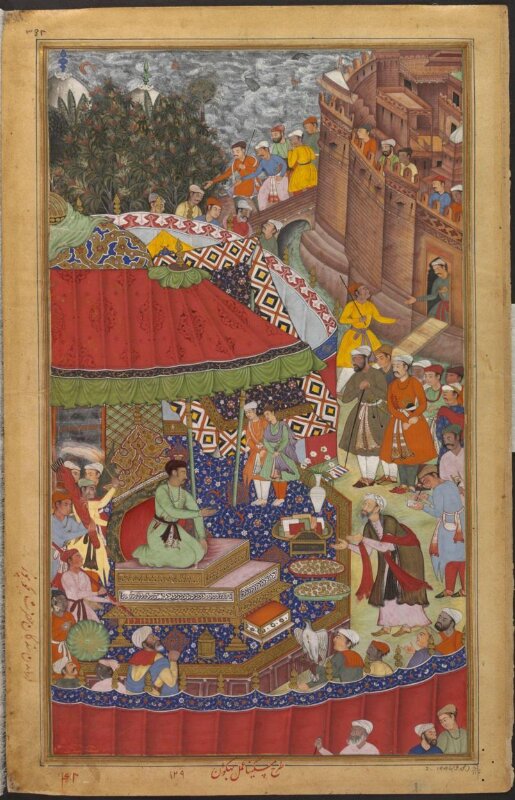 Akbar and Asaf Khan