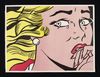 Crying woman by Lichtenstein, Roy