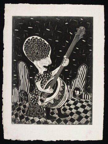 ノーマン・ロックウェル 陶器 The Music Lesson Chelsea Porcelain Manufactory - The Music Lesson - British