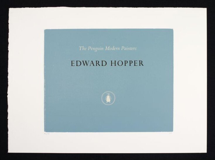 Edward Hopper- The Penguin Modern Painters image